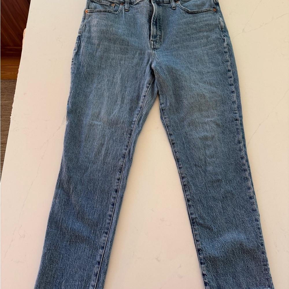 Madewell The Perfect Vintage Raw Hem Jean